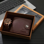 Load image into Gallery viewer, Watch-wallet Gift Set
